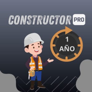 Constructor Pro - Suscripción anual